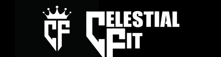 Celestial Fit logo displayed within Text n Pixel’s animated bar—featuring a sleek, minimalist design with modern typography, perfectly aligned with the brand’s aesthetic and digital presence.