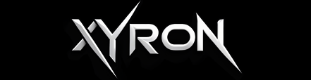 Xyron RC logo displayed within Text n Pixel’s animated bar—featuring a bold, dynamic design with sleek typography, perfectly reflecting the brand’s high-energy and innovative identity.
