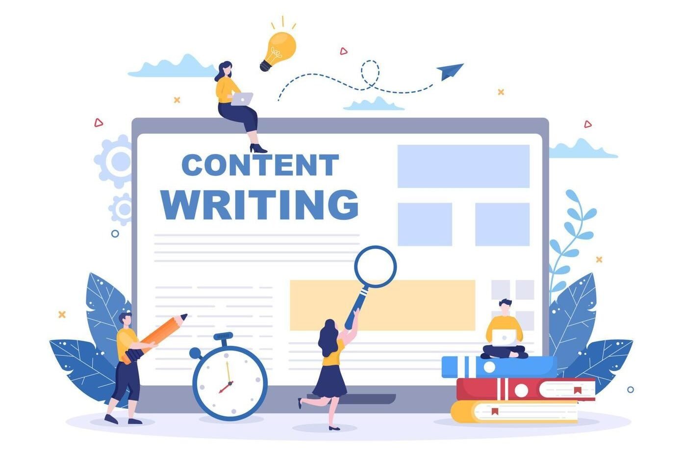 Content Writing ~ Front Page